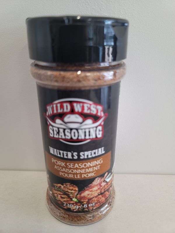 Wild West Charcoal Pork Seasoning (Made in Manitoba)