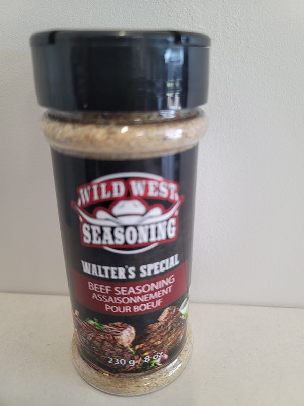 Wild West Charcoal Beef Seasoning (Made in Manitoba)