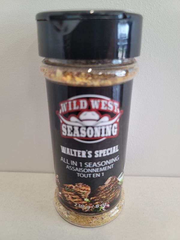 Wild West Charcoal All-in-One Seasoning (Made in Manitoba)