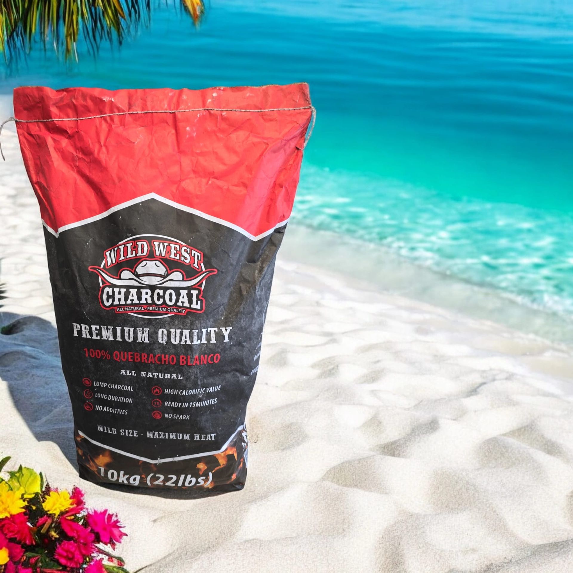 Wild West Charcoal - 10KG Premium Quebracho Blanco Hardwood Charcoal