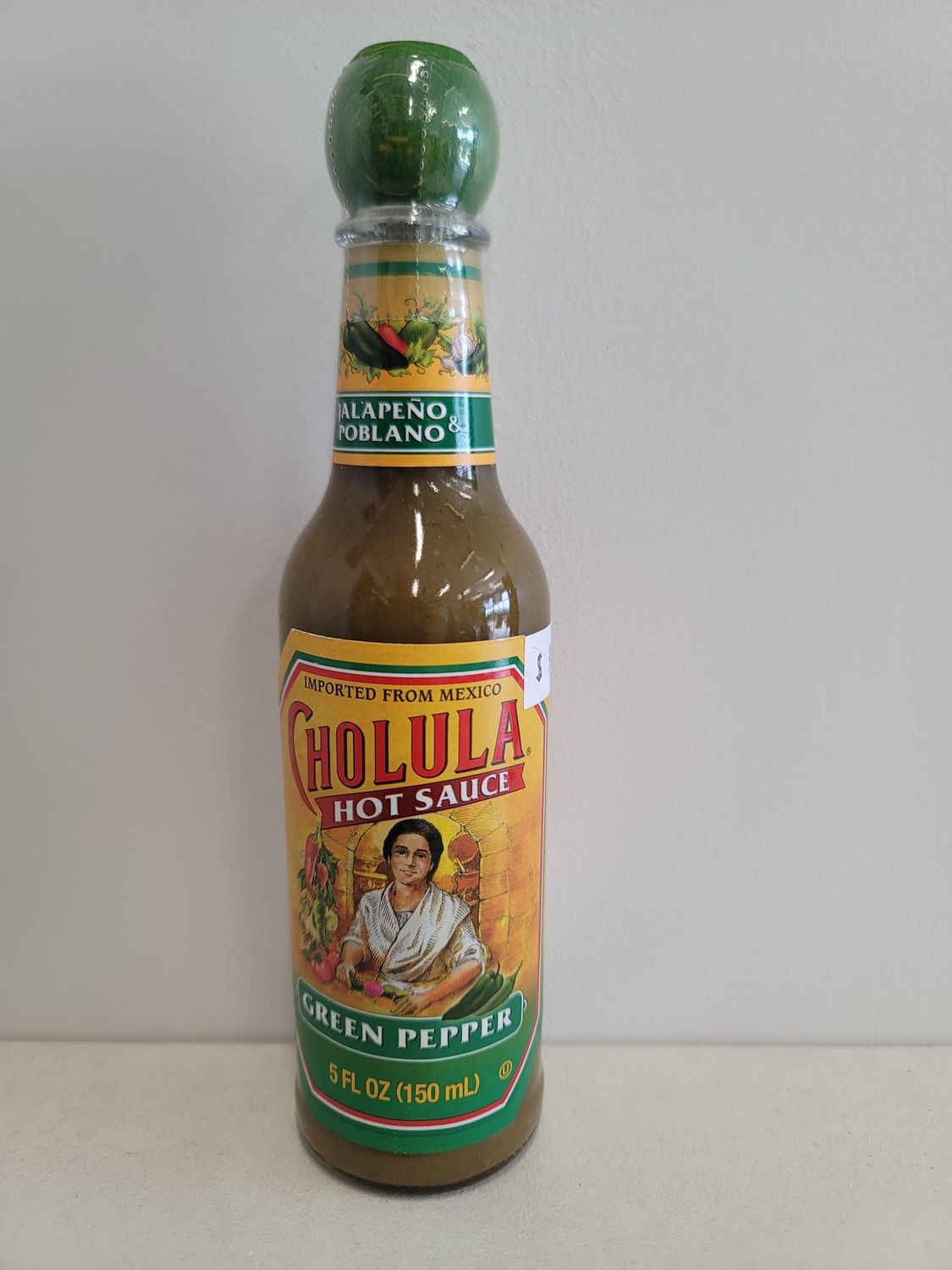CHOLULA HOT SAUCE GREEN PEPPER