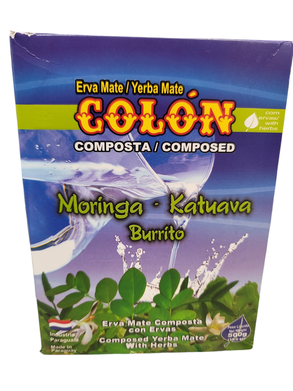 Colon Moringa Katuava Burrito Yerba