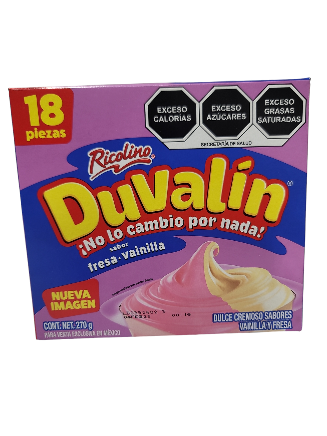 Ricolino Duvalin Hazelnut and Strawberry 270g