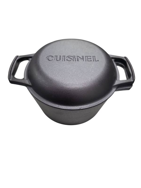 Cast Iron Dutch Oven with Silicone handle