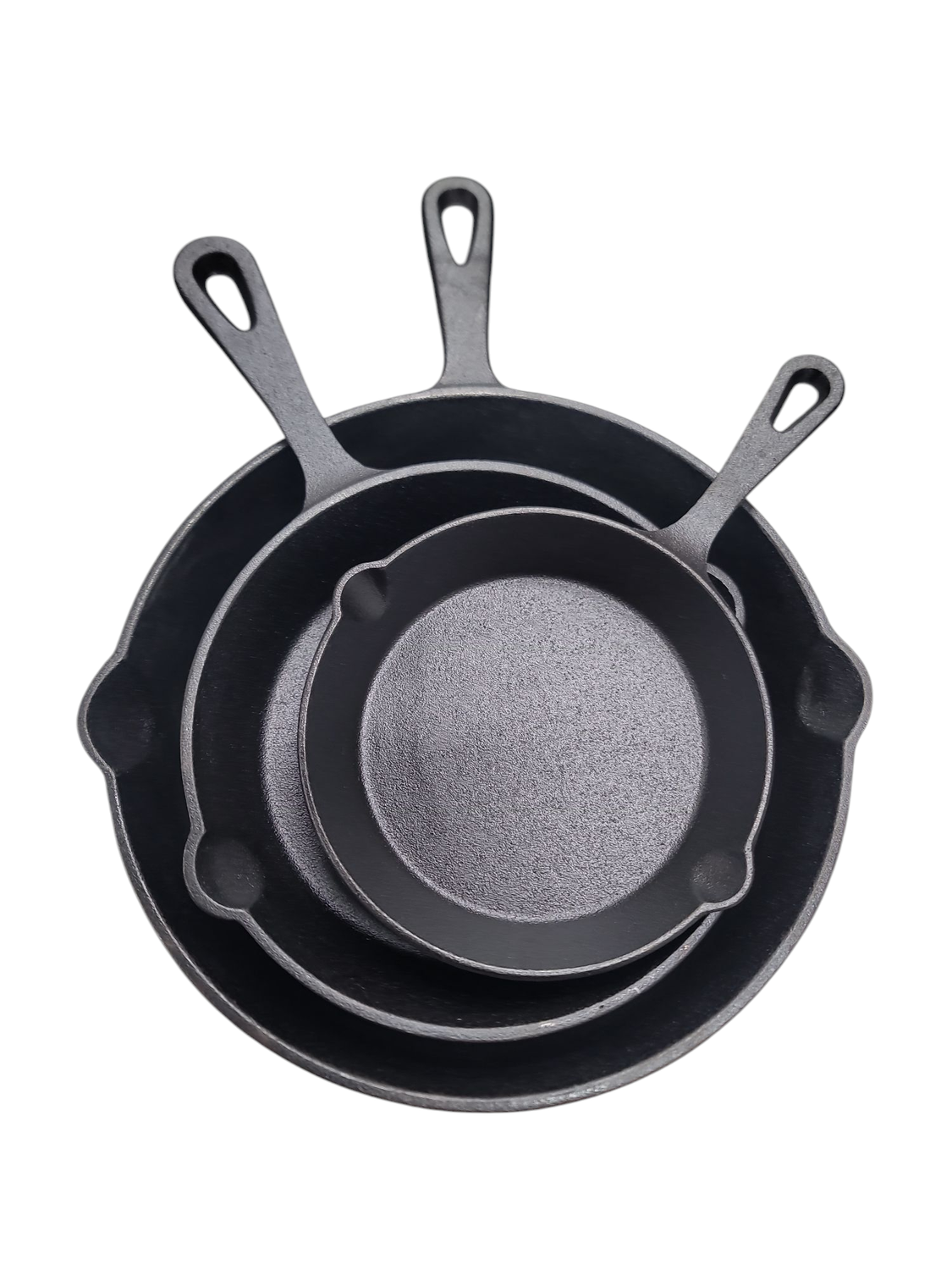 Cast Iron Pan 3 Set