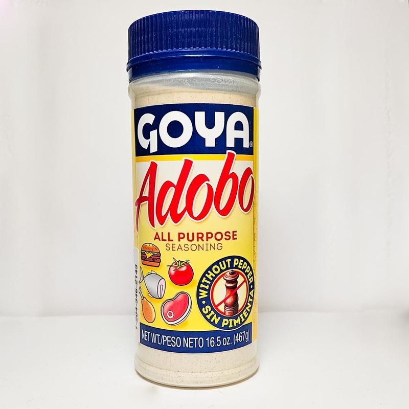 Goya Adobo All-Purpose Seasoning without Pepper available at Wild West Charcoal