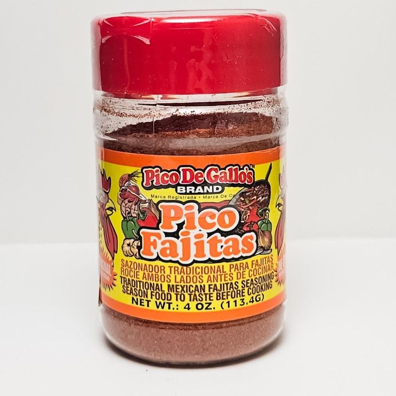 Pico de Gallo's Pico Fajitas Seasoning available at Wild West Charcoal