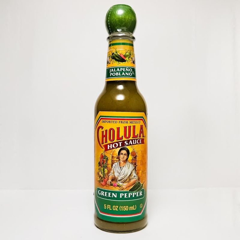 CHOLULA HOT SAUCE GREEN PEPPER