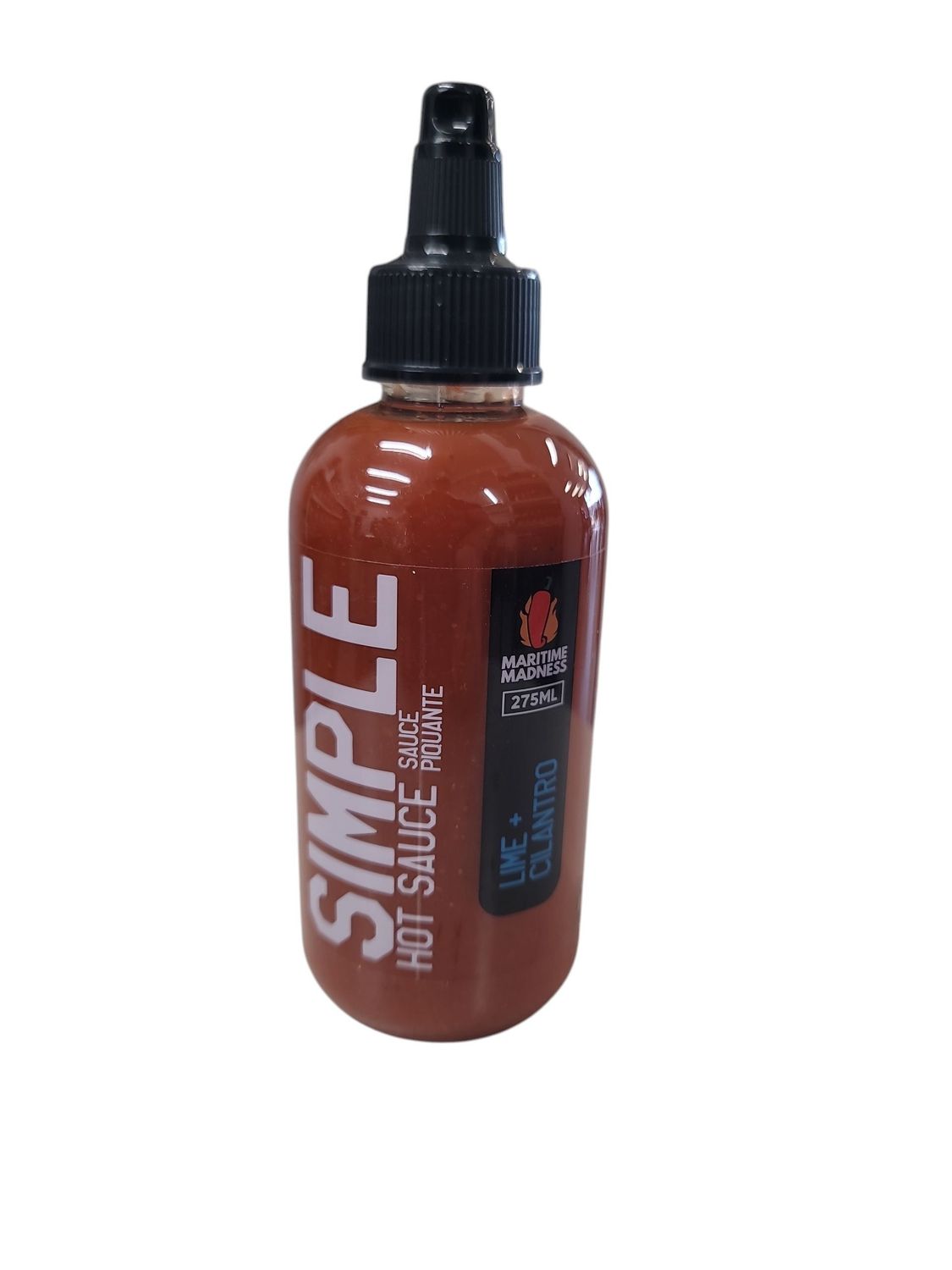 Simple Hot Sauce Lime Cilantro