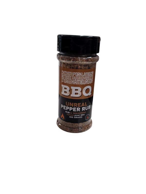 BBQ Unreal Pepper Rub Rub & Seasoning