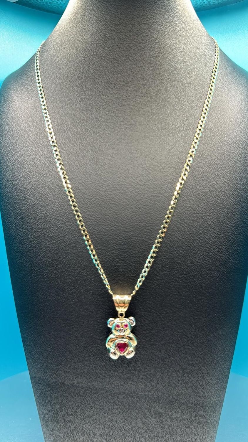 Cadena corte brillo oso