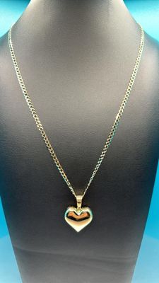 Cadena Corazón inflado