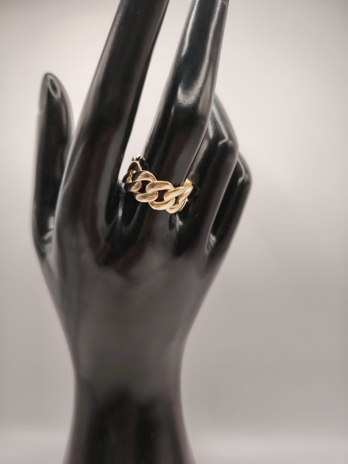 Anillo de hombre estilo cadena