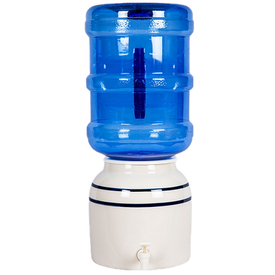 Ceramic Well-Blue Stripe