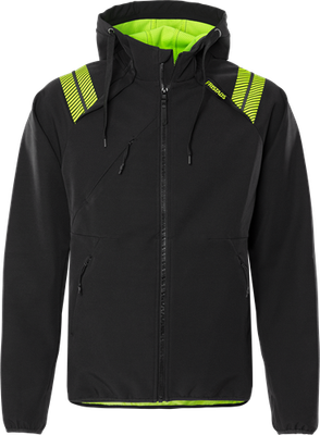 Softshelljack met capuchon 7461 GBON