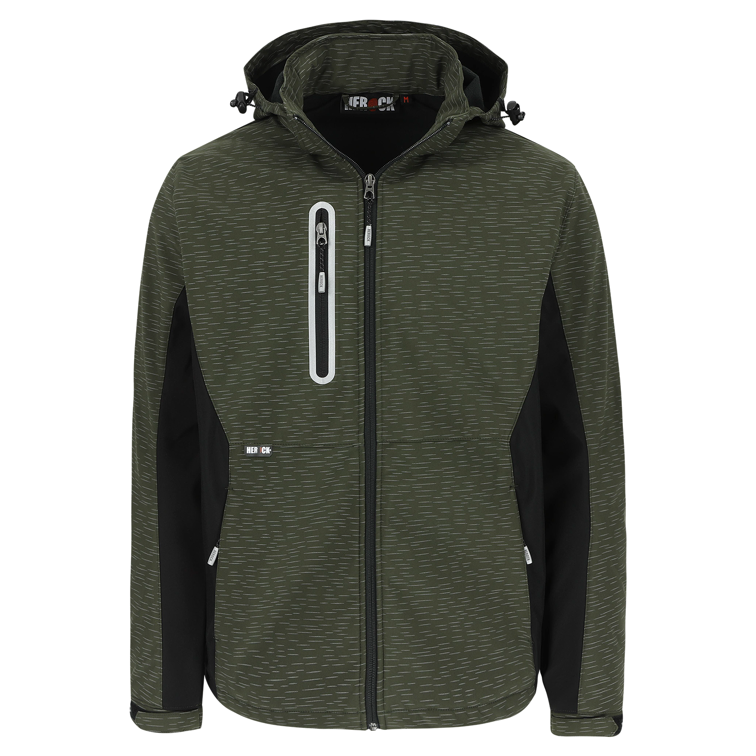 FLEXOR SOFTSHELL JAS REFLECTEREND KAKI