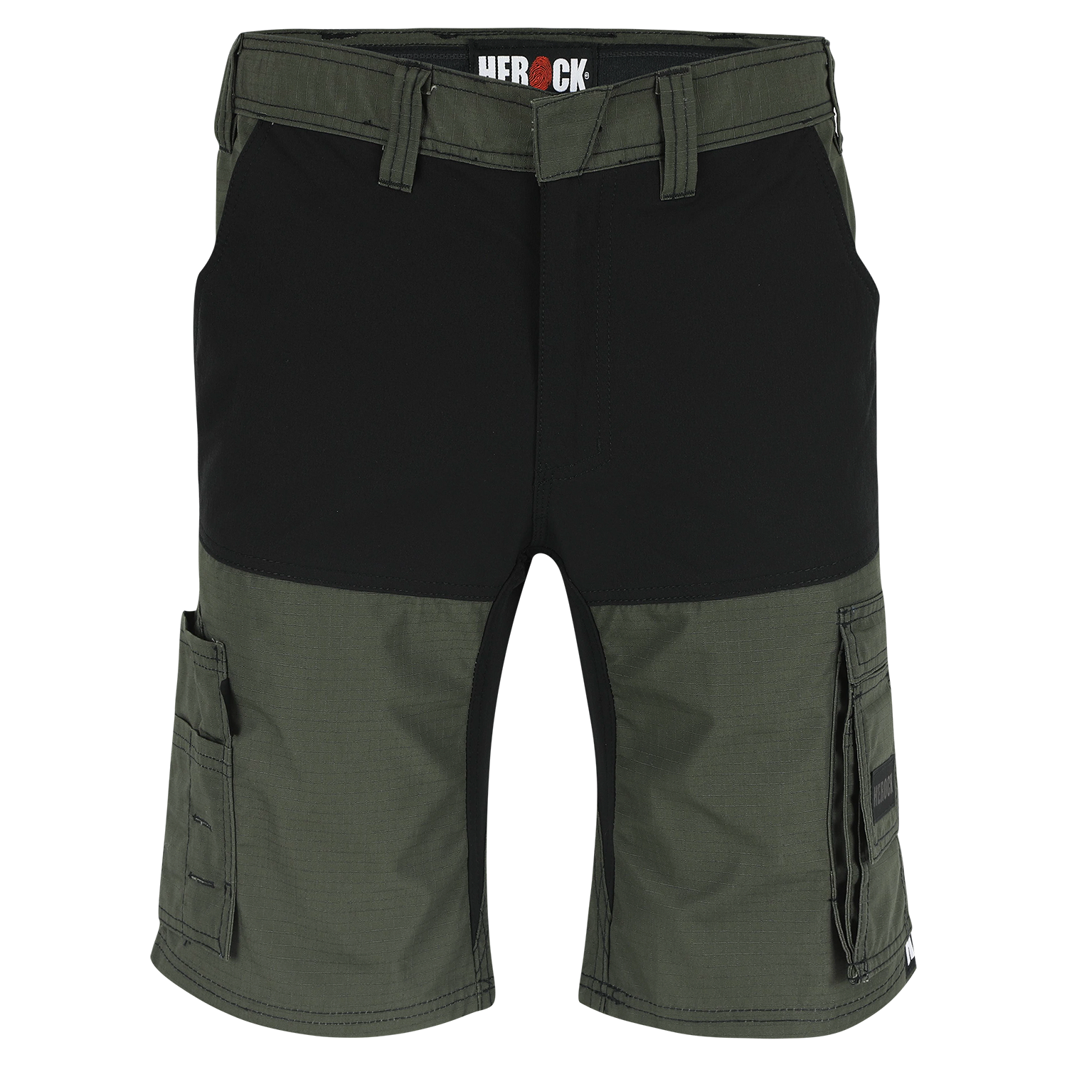 HESPAR BERMUDA DONKER KAKI/ZWART