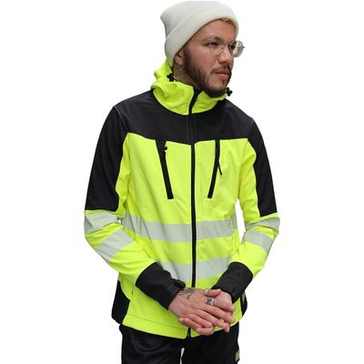 CA71 HI-VIS SOFTSHELL JACKET