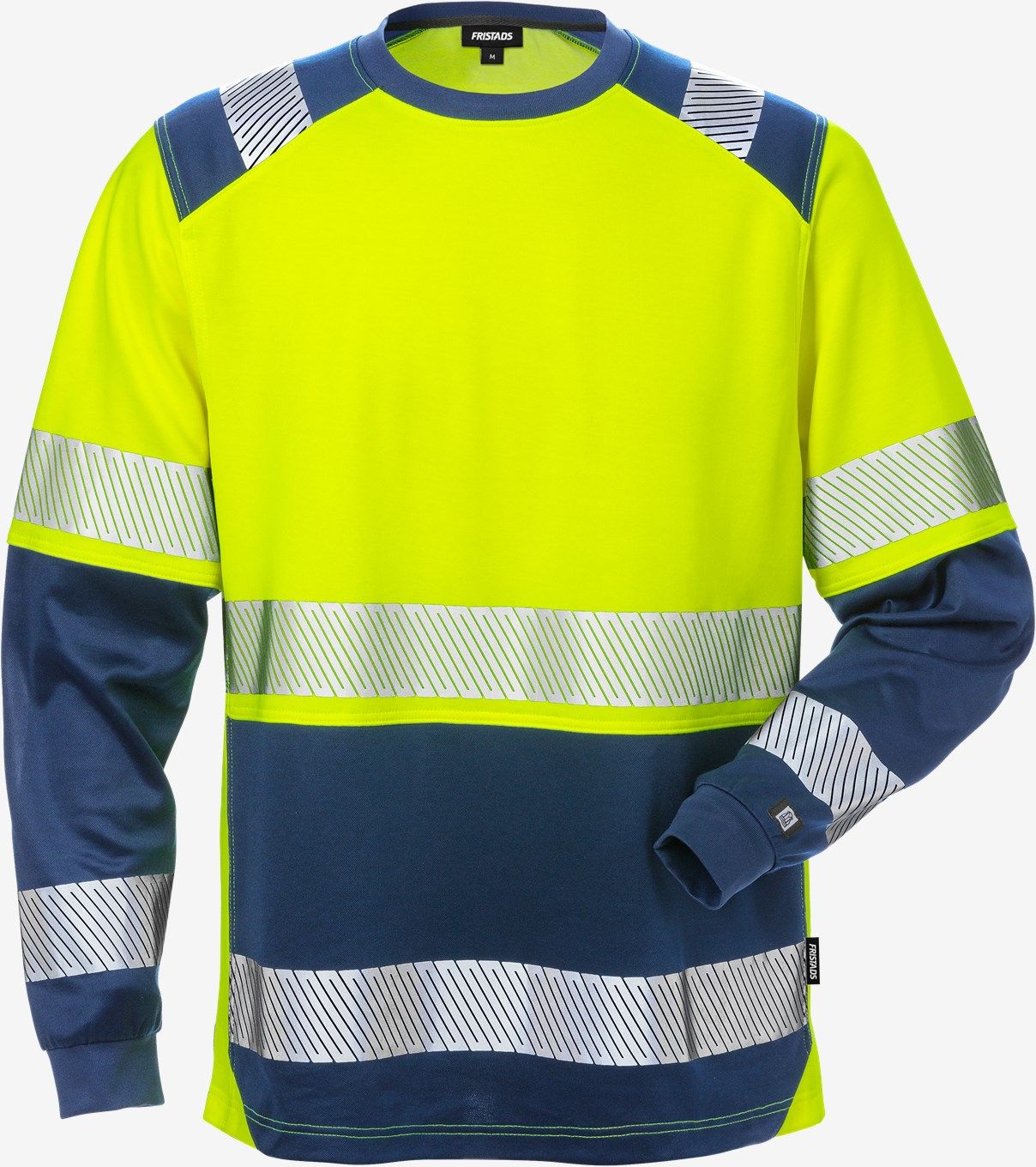 High vis T-shirt lange mouwen klasse 2 7456