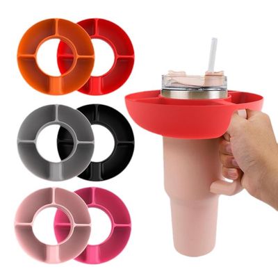 3 and 4 Grid Silicone Snack Platter