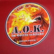 Im Geiste schlicht Aufkleber