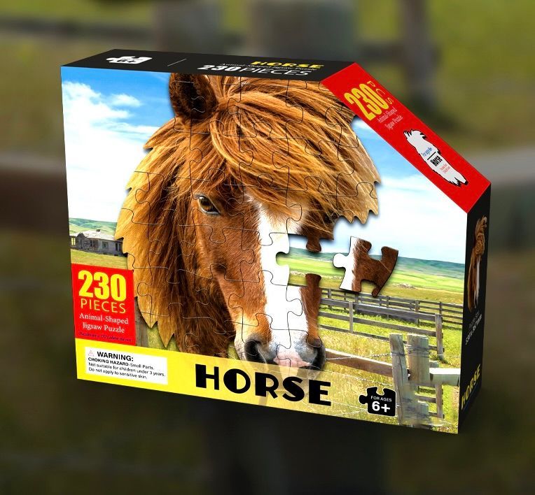 Puzzle Cavallo sagomato Pz 230