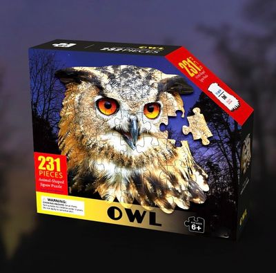 Puzzle Gufo sagomato Pz 231