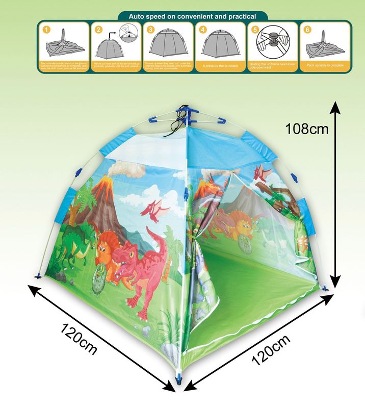 Tenda Dinosauri cm 120x120x108