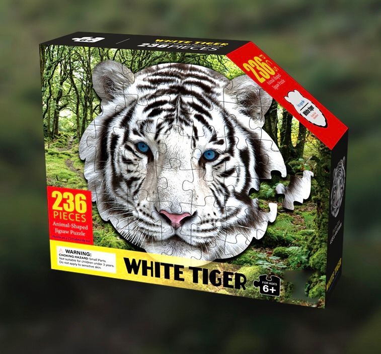 Puzzle Tigre bianca sagomato Pz 236