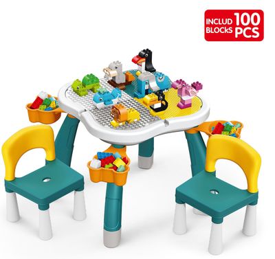 Tavolo da gioco multiplo cm  52x52x49h