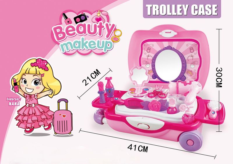 Trolley case beauty makeup cm 41x30x21