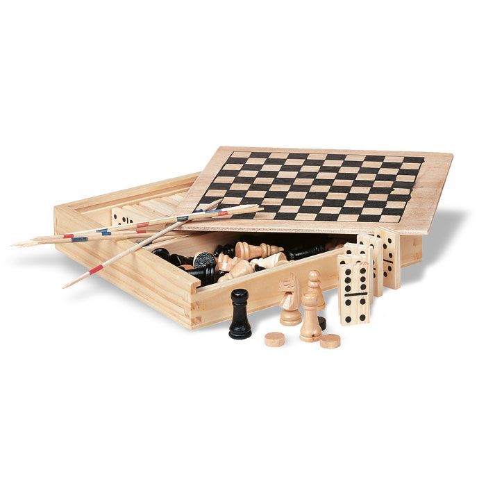 Set 4 giochi in legno