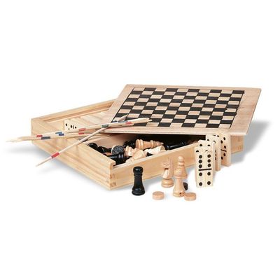 Set 4 giochi in legno