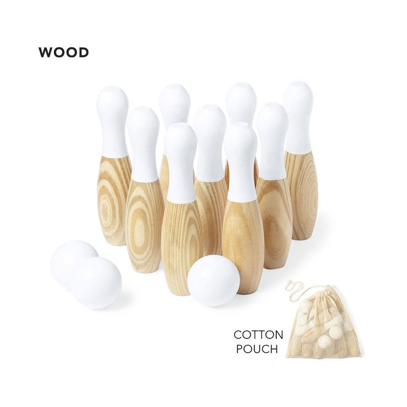 ​Set da bowling in Legno
