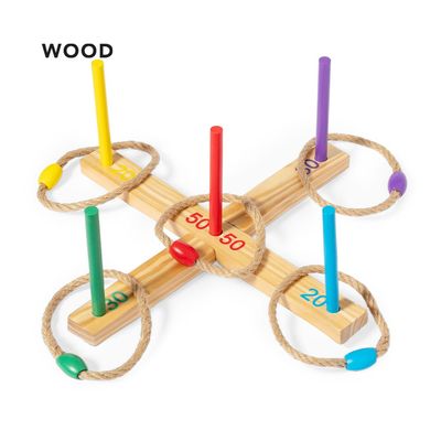Gioco cerchi in legno