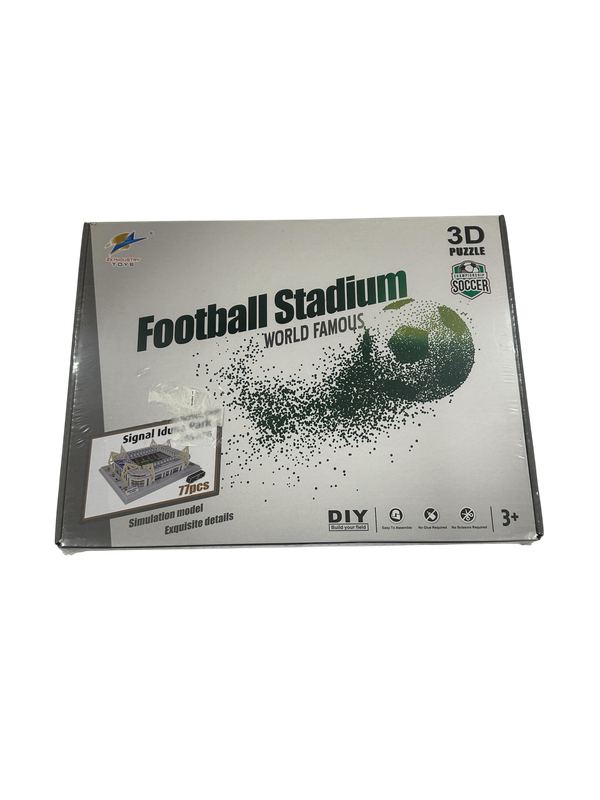 Westfalenstadion Stadium Dortmund Puzzle 3D