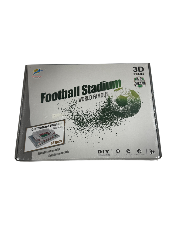 Old Trafford Manchester Puzzle 3D