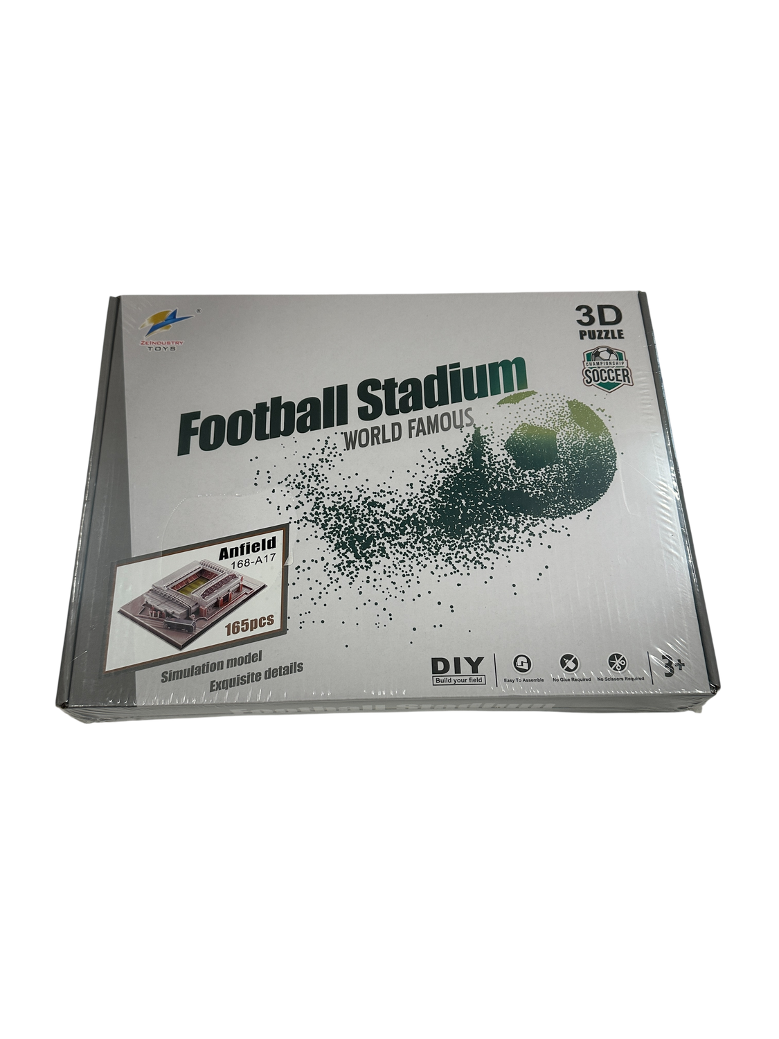 Anfield stadium puzzle 3D
