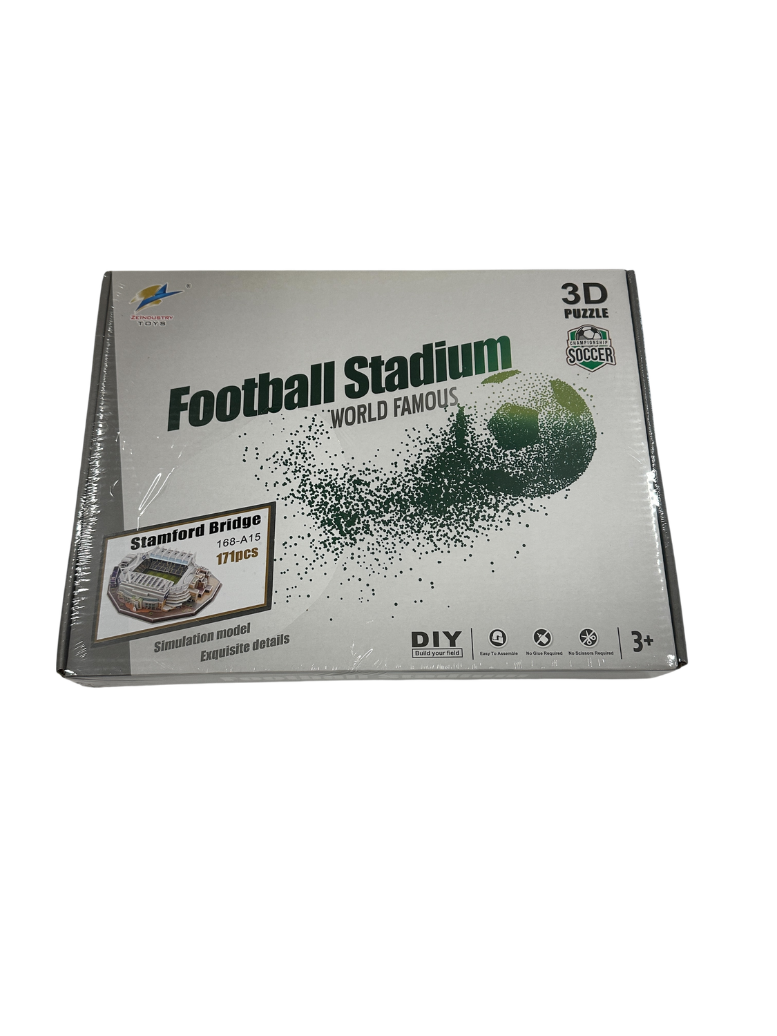 Stamford Bridge stadium puzzle 3D