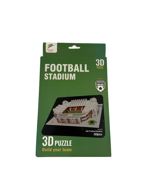 Old Trafford Stadium Puzzle 3D