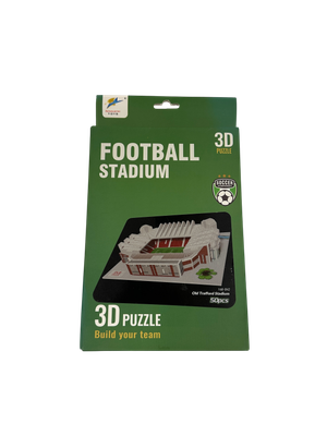 Old Trafford Stadium Puzzle 3D