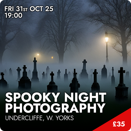 Spooky Night Time Photography
