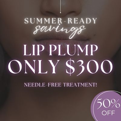 Needle-Free Lip Plump | ONLY $300!