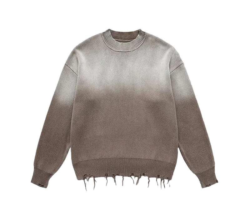 ELIONIS - DISTRESSED SWEATER