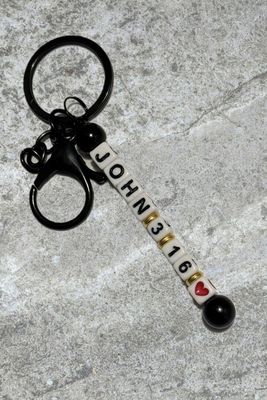 John 3:16 Keychain