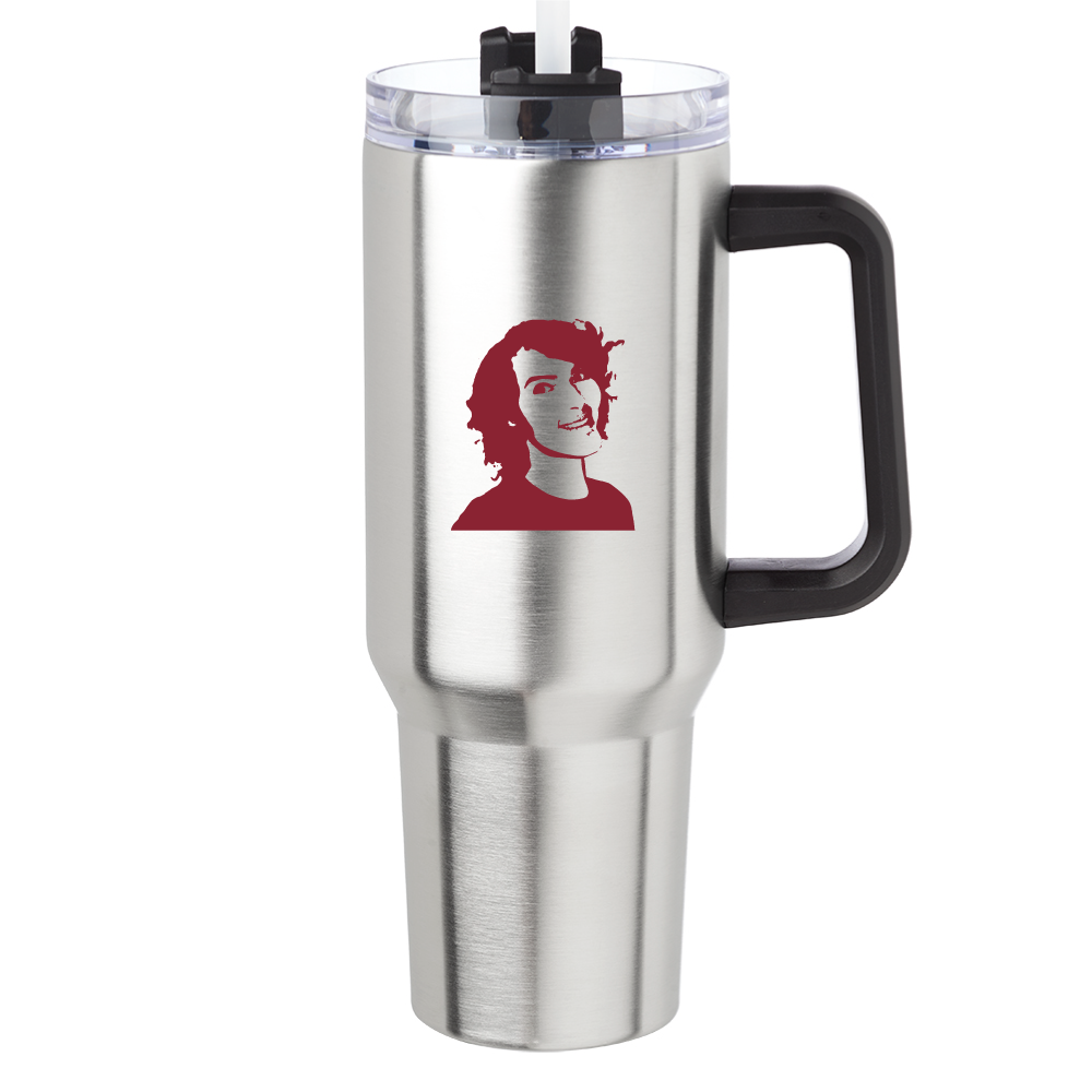 TIAGO Tumbler with Handle and Straw Lid
