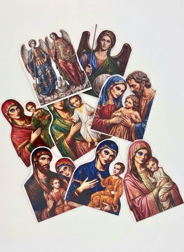 Temporary Tattoo Sheet – Sacred Icons Collection