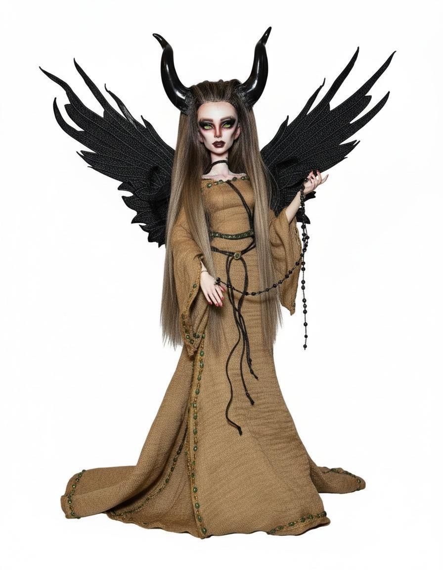 Maleficent – Queen of the Moors OOAK Custom BJD