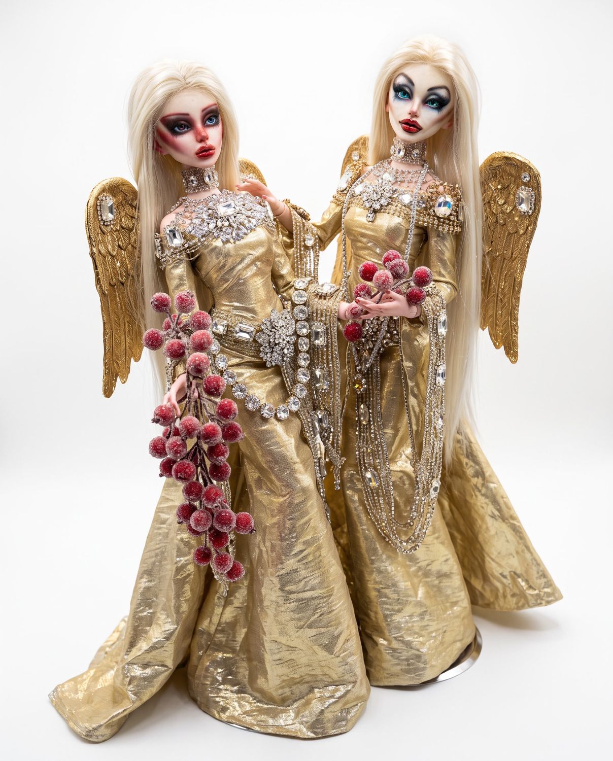Golden Angels OOAK Custom BJD (Pair)