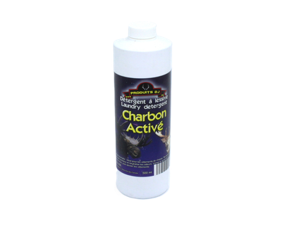 Activated charcoal laundry detergent